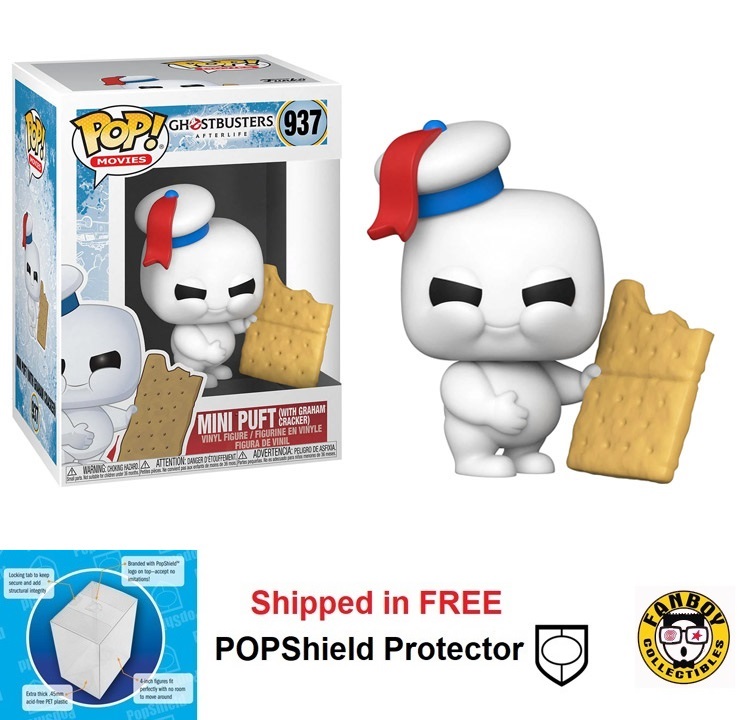 Funko POP Movies Ghostbusters Afterlife Mini Puft with Graham Cracker #937